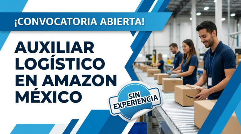 Lee más sobre el artículo Auxiliar logístico en Amazon México