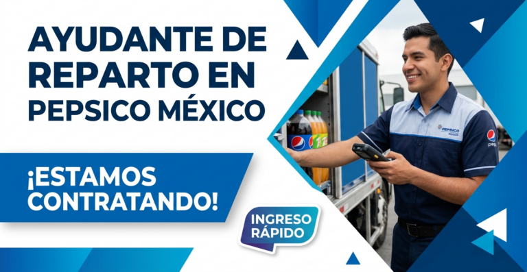 Lee más sobre el artículo Ayudante de reparto en PepsiCo México