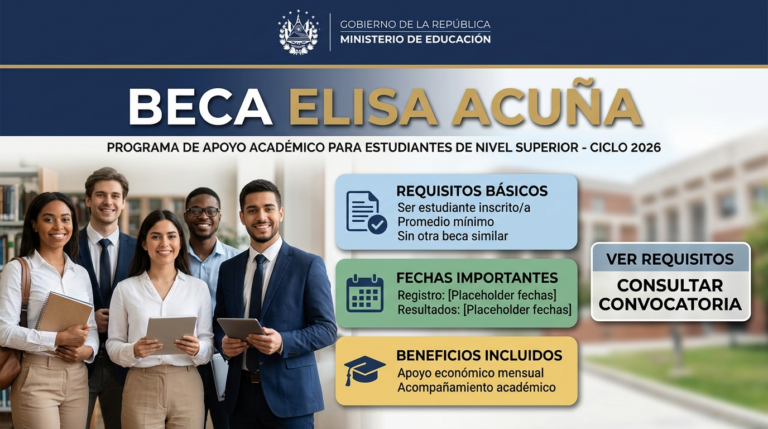 Lee más sobre el artículo Beca Elisa Acuña