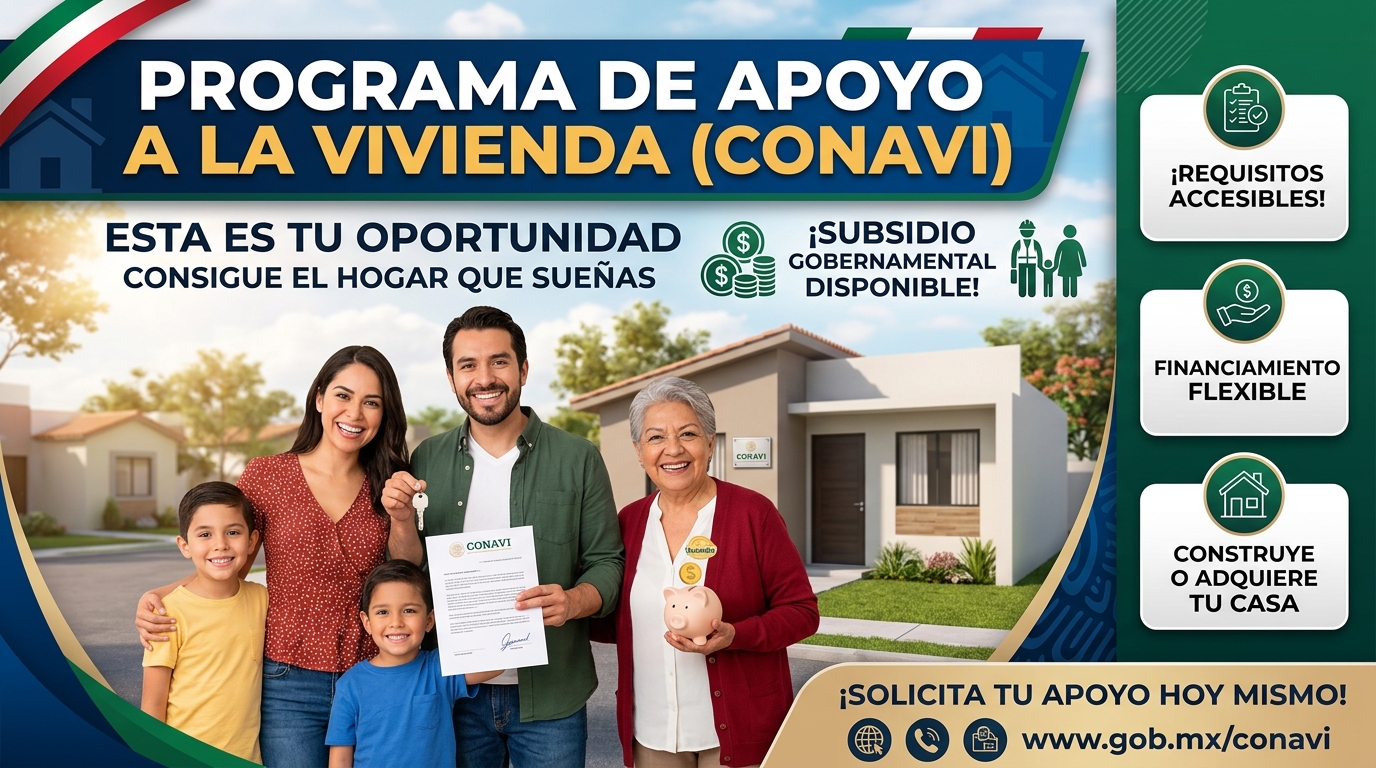 Lee más sobre el artículo Programa de Apoyo a la Vivienda (CONAVI)