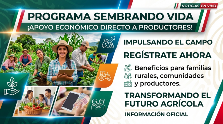 Lee más sobre el artículo Programa Sembrando Vida (apoyo económico a productores)