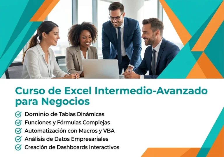 Lee más sobre el artículo Curso de Excel Intermedio-Avanzado para Negocios